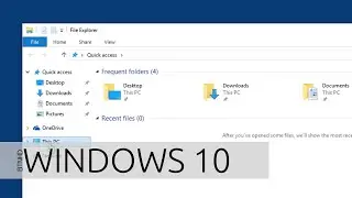 Disable Quick Access in File Explorer on Windows 10