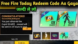 Free Fire Today Redeem Code || Rampage Party Redeem Code Day 5 || Instagram Facebook Redeem Code