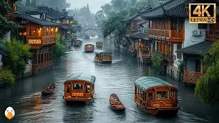 Wuzhen, Zhejiang🇨🇳 Timeless Beauty of China's Water Town (4K UHD)