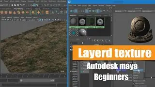 Layerd texture in maya /Beginners Tutorial