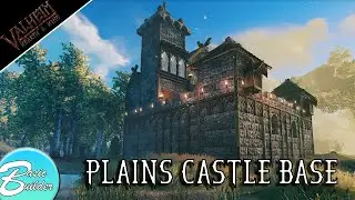 Valheim | Walkthrough my Plains Castle Base | Showcase