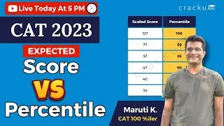 CAT 2023 Scaling & Expected Percentile (Normalization Updated) | CAT Score Vs Pecentile