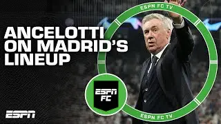 Carlo Ancelotti hasnt really thought about Real Madrids lineup for next season 👀 | ESPN FC