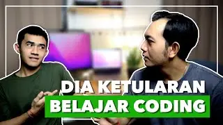 ADIK SAYA KETULARAN BELAJAR CODING