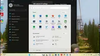 Change IP address in windows 11