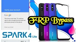 TECNO Spark 4 Lite FRP Bypass Tutorial || HOW TO Remove Tecno SPARK 4 LITE  BB4k FRP