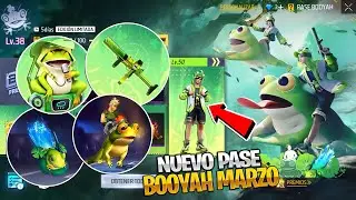 Filtrado! ANALIZANDO EL PASE BOOYAH DE MARZO 2024 *Completo* ¿Vale la pena? NOVEDADES EN FREE FIRE