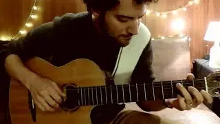 L'ultimo bacio (cover) - Carmen Consoli (Sam Lorenzini fingerstyle guitar)