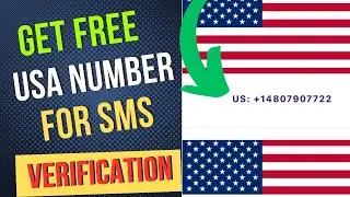 How To Get Free USA Phone Number For SMS And OTP Verification | Get Free USA Number (No VPN)