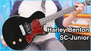 Harley Benton SC Junior Black - P90 Singlecut for $182