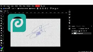 How to Remove the Signature Backgrund in Photopea.#tutorial