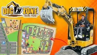 NEW DigN Zone Theme Park FULL TOUR & Review | Sevierville Tennessee