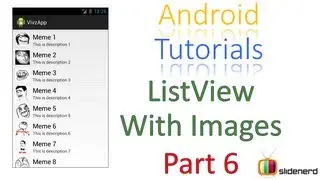 89 Android ListView With Image Part 6 |