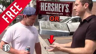 People Choose Free Candy Bar over Free 10 oz Silver Bar (Worth $200) in Social Experiment