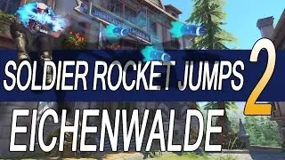 Overwatch: Soldier 76 Helix Rocket Jumps #2 - Eichenwalde