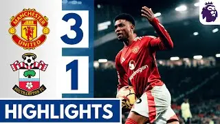 Manchester United vs Southampton (3-1) Extended HIGHLIGHTS || EPL 24/25!