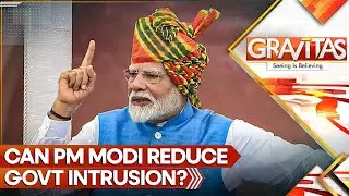 PM Modis minimum interference promise to middle-class India | GRAVITAS Live | World News | WION