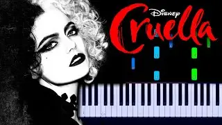 The Drive to London  - Cruella OST Piano Tutorial