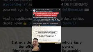 ENTREGA DE TARJETAS MEDIA SUPERIOR / SEDE ALTERNA REVISA LA PAGINA ➡️ 👇