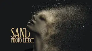 Sand Dispersion Photo Effect - Photoshop Tutorial