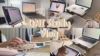 UNI Study Vlog As A Health Student l USYD l TONES Of Studying + Revising + Enjoy UNI Life