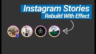 HTML & CSS: Instagram Stories