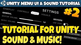 Unity Beginner Tutorials | How to Save Volume Settings in Unity