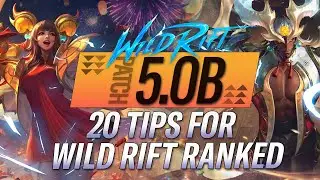 WILD RIFT | 20 TIPS TO SURVIVE WILD RIFT RANKED! THIS IS HOW YOU GET BETTER! | RiftGuides | WildRift