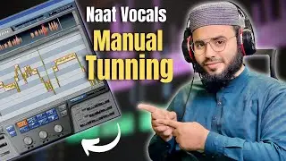 How To Do Manual Tunning In Cubase | Full Audio Naat Mixing Tutorial By JAQ Studio Vlogs