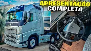 NOVO VOLVO FH 460 2024 APRESENTAÇÃO COMPLETA 😍 EURO 6 MOUSE GREY