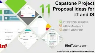 11 Capstone Project Proposal Ideas for IT and IS