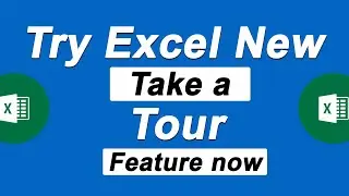 Use a new Excel Take a Tour  Now | Create friendly Dynamic Excel Dashboards and Templates