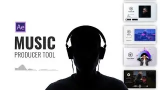 Audio Visualization - Music Producer Tool | After Effects Template