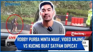 🔴 Robby Purba Akhirnya Minta Maaf, Video Anjing Vs Kucing Viral Hingga Buat Satpam Dipecat