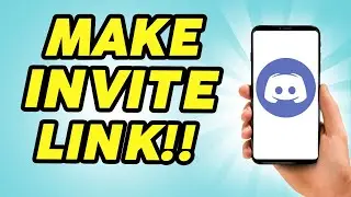 How To Make Invite Link For Discord Server - Updated Method!!!