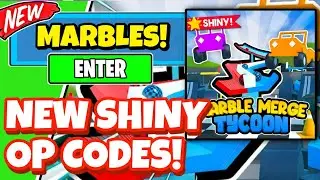 ALL NEW *SHINY* UPDATE OP CODES MARBLE MERGE TYCOON IN ROBLOX MARBLE MERGE TYCOON CODES 2023!