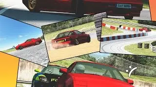 Live For Speed drifting on a cruise server