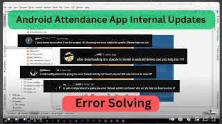 Android Attendance System App Source Code Internal Update 2023