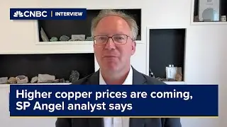 Higher copper prices are coming, SP Angel analyst says