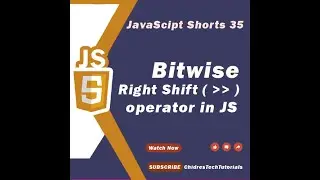 Bitwise Right Shift Operator in JavaScript in One Minute - JavaScript #shorts 35