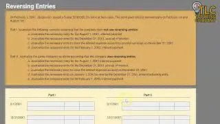 Reversing Entries