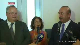 Bakan Çavuşoğlu, Yunan Bakanı sakinleştirdi