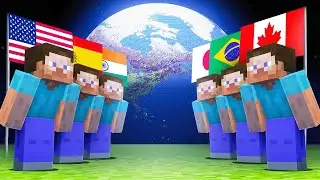 Every Country On Earth Simulates Civilization In Minecraft