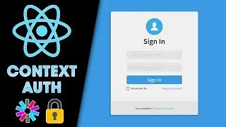 React Typescript Context Auth JWT - 34. Context