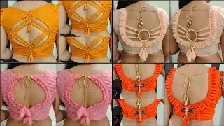 blouse back neck design /blouse design/2025 blausee design
