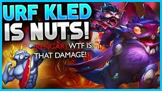URF Kled Is Busted! Insane Damage And Infinite W! Challenger Kled Gameplay!