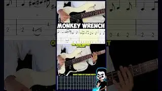 Foo Fighters - Monkey Wrench  Bass Cover (+ Tab) | Dotti Brothers #basscover #bass #tabs