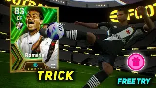 Trick To Get 102 Rated Epic Romário In eFootball 2024 Mobile || Epic Romário Trick In eFootball 2024