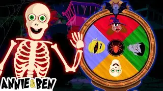 Halloween Puzzle Games for Kids | Halloween Spinning Wheel | Learn With Annie And Ben