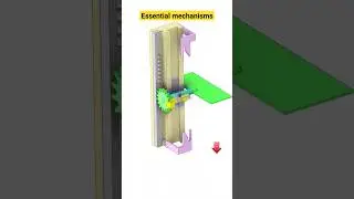 Essential mechanism for machine design #mechanism #machinedesign #designing #cad